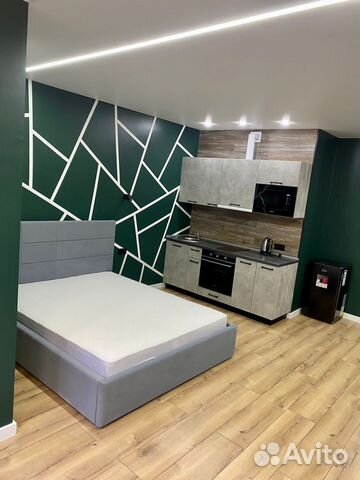 

Квартира-студия, 35 м², 1 кровать