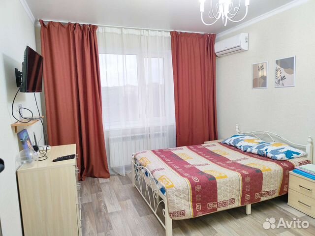 

1-к. квартира, 45 м², 2 кровати