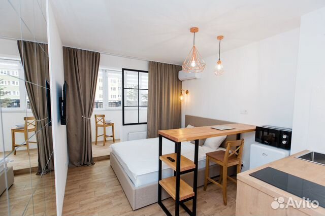 

Квартира-студия, 26 м², 1 кровать