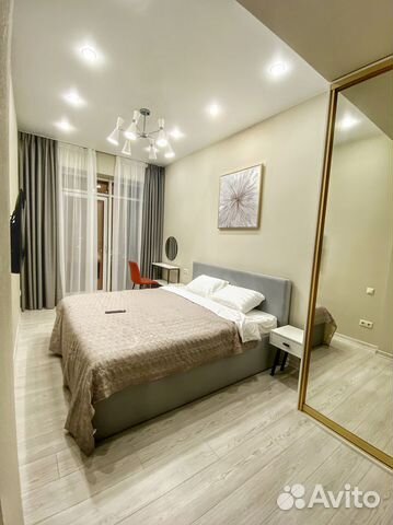 

1-к. квартира, 56 м², 2 кровати