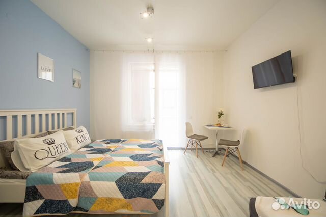 

Квартира-студия, 30 м², 2 кровати