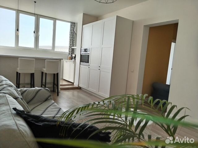 

1-к. квартира, 45 м², 2 кровати