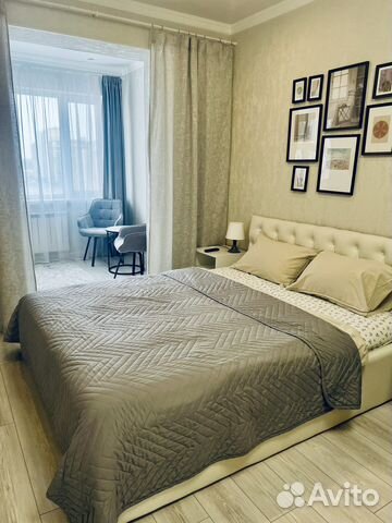 

1-к. квартира, 44 м², 3 кровати