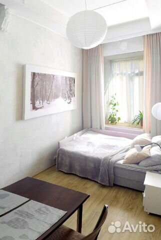 

Квартира-студия, 25 м², 1 кровать