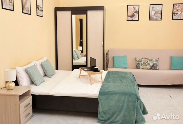 

Квартира-студия, 40 м², 2 кровати