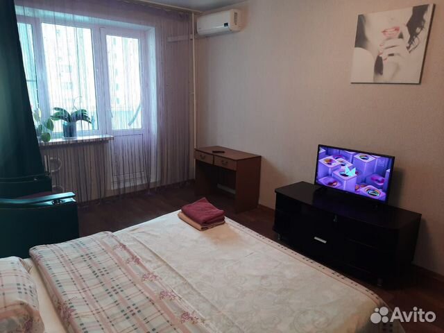 

1-к. квартира, 42 м², 2 кровати