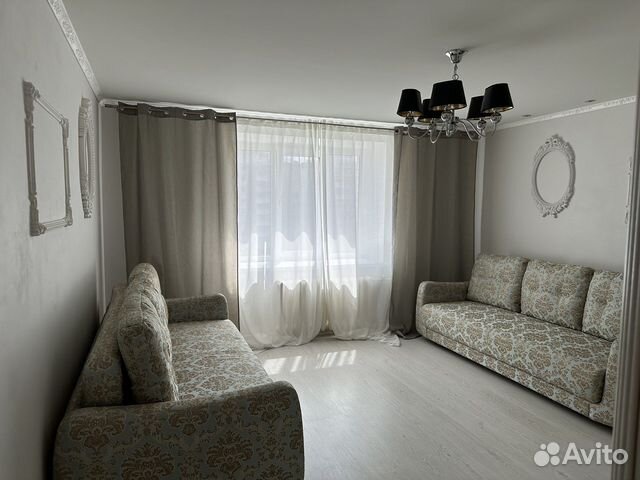 

1-к. квартира, 42,5 м², 2 кровати