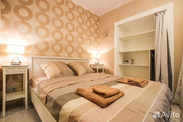 

1-к. квартира, 38 м², 2 кровати
