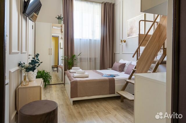 

Квартира-студия, 20 м², 2 кровати