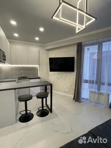 

Квартира-студия, 30 м², 2 кровати