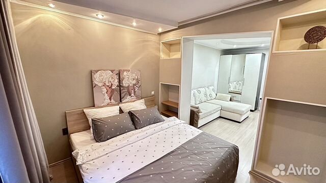 

1-к. квартира, 42 м², 4 кровати