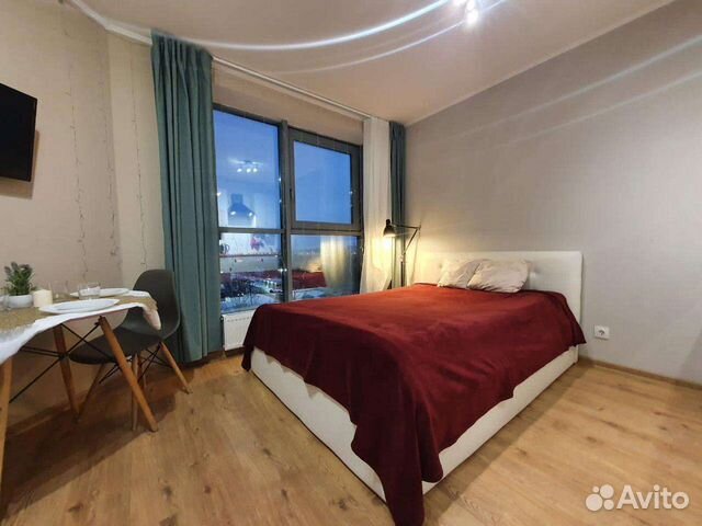 

Квартира-студия, 26 м², 2 кровати