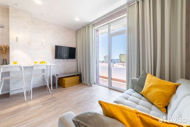 

Квартира-студия, 35 м², 2 кровати