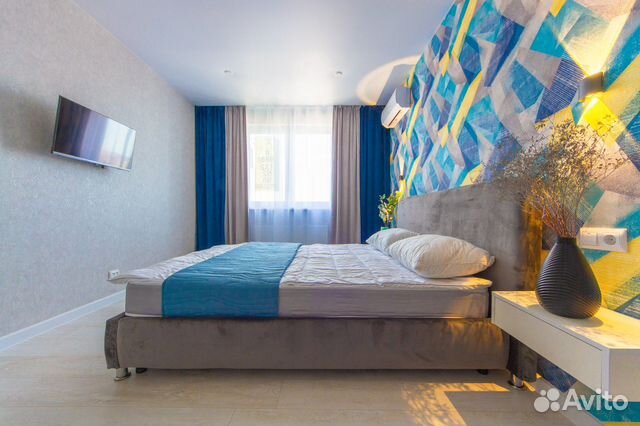 

1-к. квартира, 42 м², 2 кровати