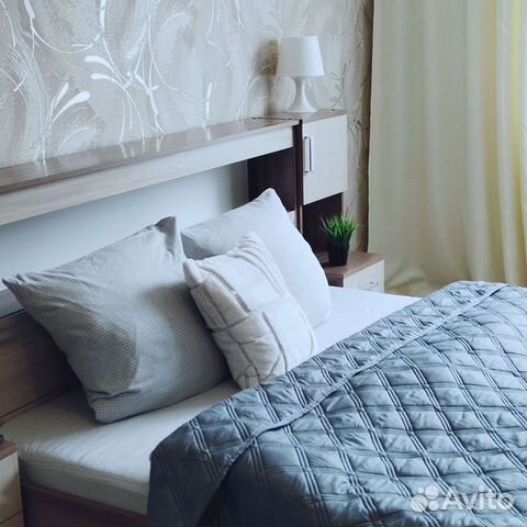 

1-к. квартира, 39 м², 2 кровати