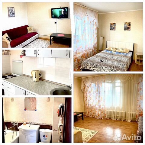 

1-к. квартира, 35 м², 2 кровати