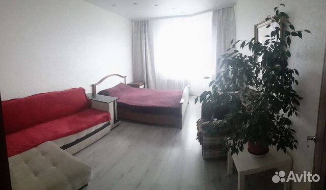 

1-к. квартира, 46 м², 2 кровати