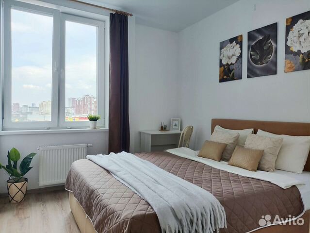 

1-к. квартира, 40 м², 2 кровати