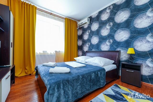 

1-к. квартира, 45 м², 2 кровати