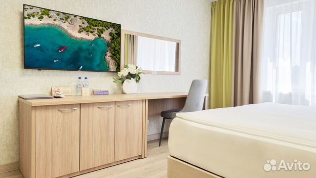 

1-к. квартира, 41 м², 2 кровати