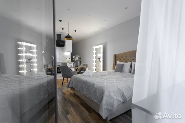 

Квартира-студия, 39 м², 1 кровать