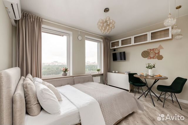 

Квартира-студия, 24 м², 1 кровать