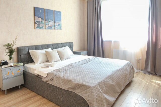

1-к. квартира, 58 м², 2 кровати