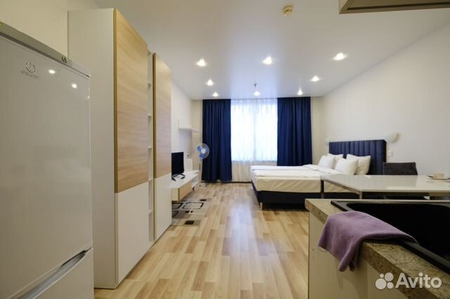 

Квартира-студия, 28,3 м², 1 кровать