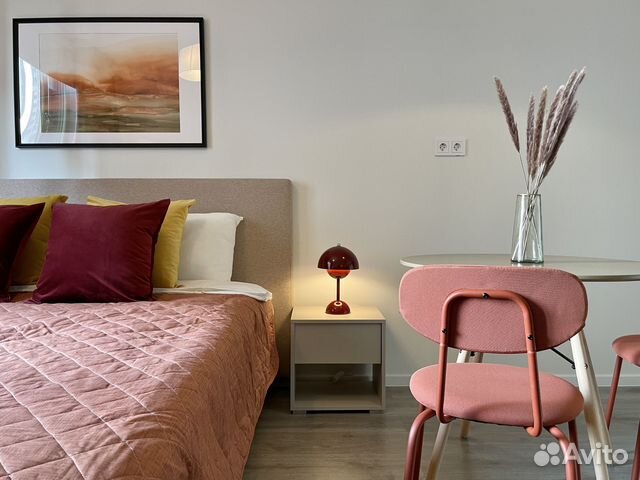 

Квартира-студия, 25 м², 1 кровать