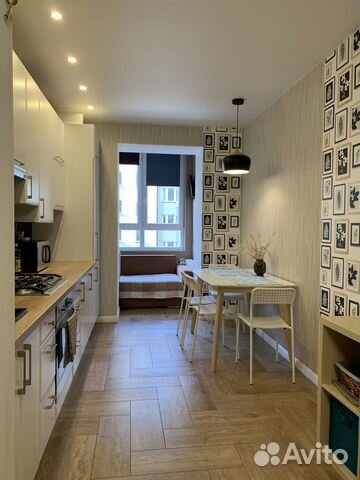 

1-к. квартира, 40 м², 2 кровати