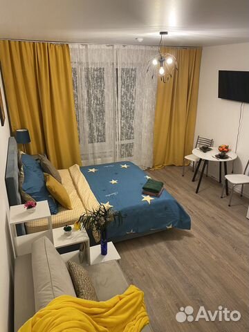 

Квартира-студия, 30 м², 2 кровати
