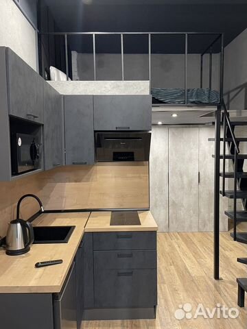 

Квартира-студия, 30 м², 1 кровать