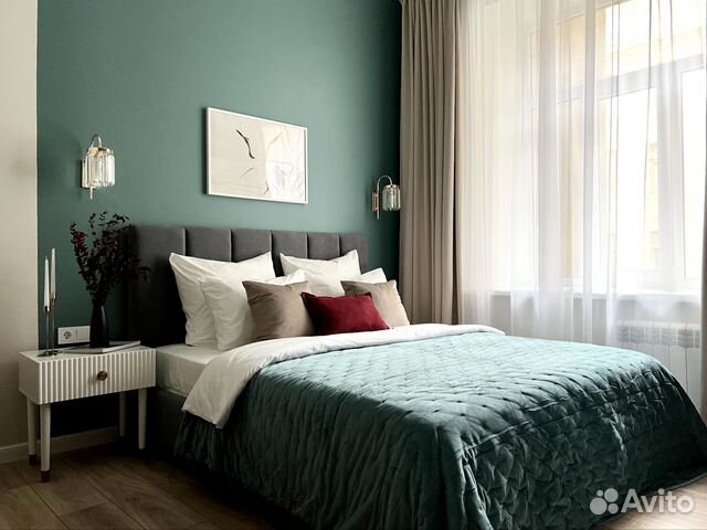 

Квартира-студия, 35 м², 2 кровати