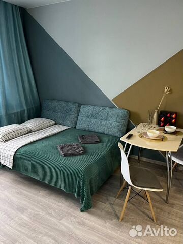 

Квартира-студия, 30 м², 1 кровать
