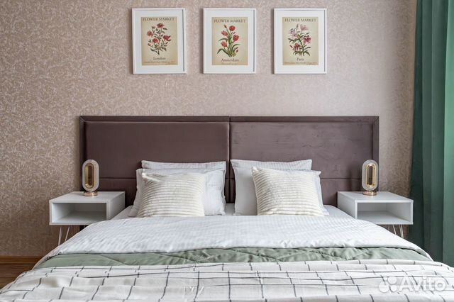 

1-к. квартира, 40 м², 2 кровати