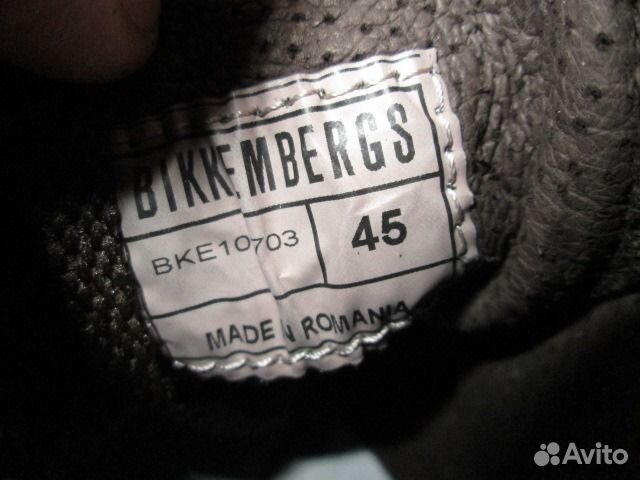 Bikkembergs замша, текстиль