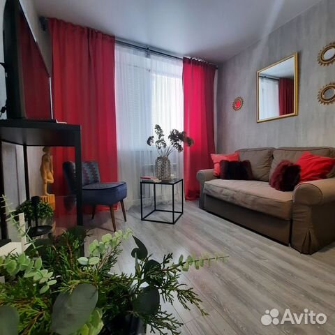

1-к. квартира, 44 м², 1 кровать