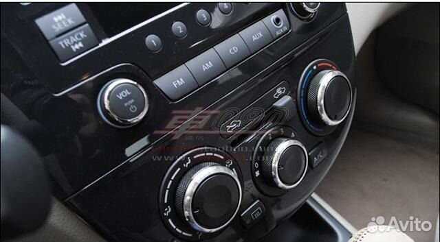 Ручки регулятора климата в салоне для Nissan Tiida
