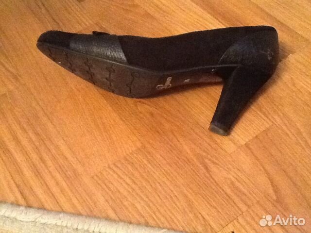 Туфли замшевые фирмы Паяна в отличном состоянии, 3