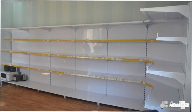 Стеллаж Арт.035 высота 2.25м полки по 50см