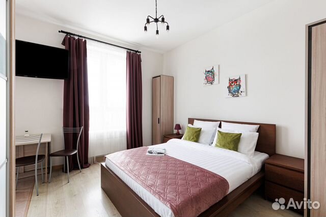 

Квартира-студия, 32 м², 1 кровать