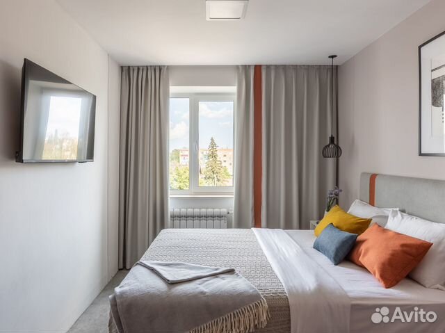 

1-к. квартира, 42 м², 2 кровати