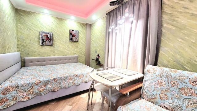 

Квартира-студия, 25 м², 2 кровати