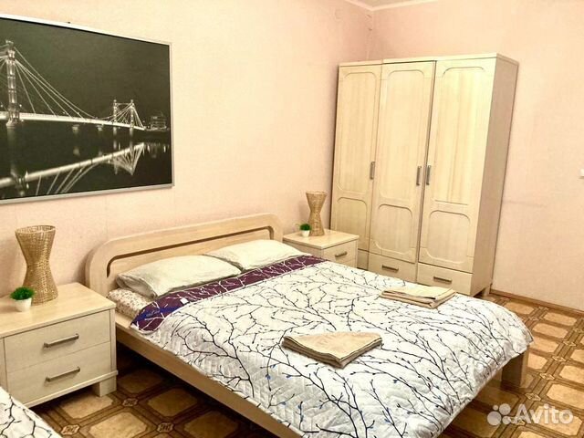 

1-к. квартира, 40 м², 2 кровати