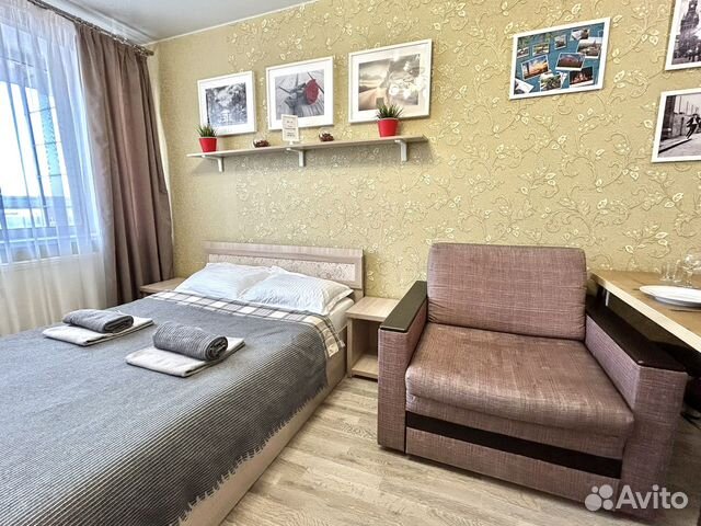 

Квартира-студия, 26 м², 2 кровати