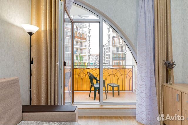 

Квартира-студия, 28 м², 2 кровати
