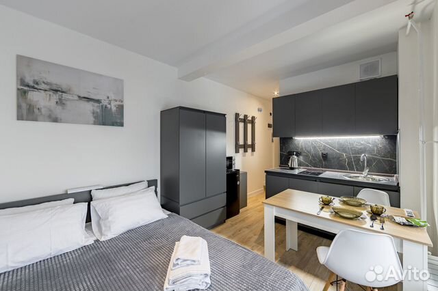 

Квартира-студия, 15 м², 1 кровать