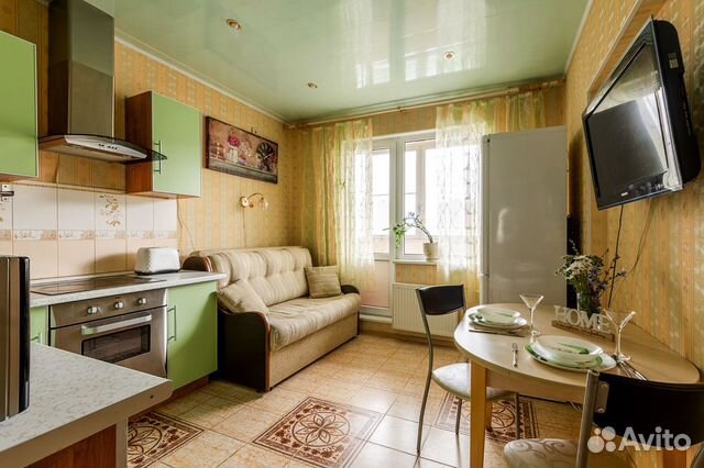

1-к. квартира, 44 м², 2 кровати