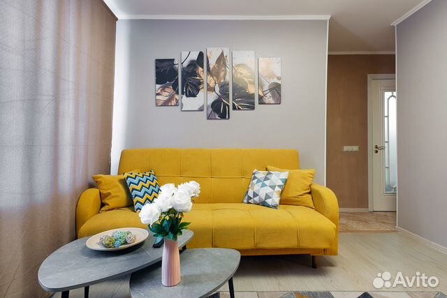 

1-к. квартира, 38 м², 2 кровати