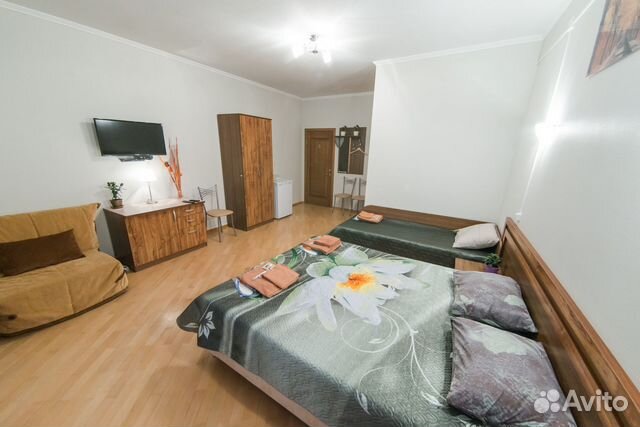 

Квартира-студия, 18 м², 3 кровати